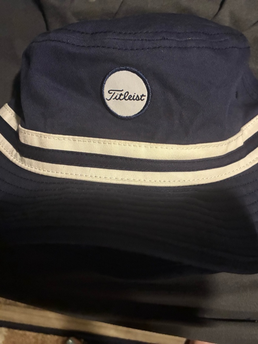 Titleist Montauk Bucket Hat Navy/White Size L/XL